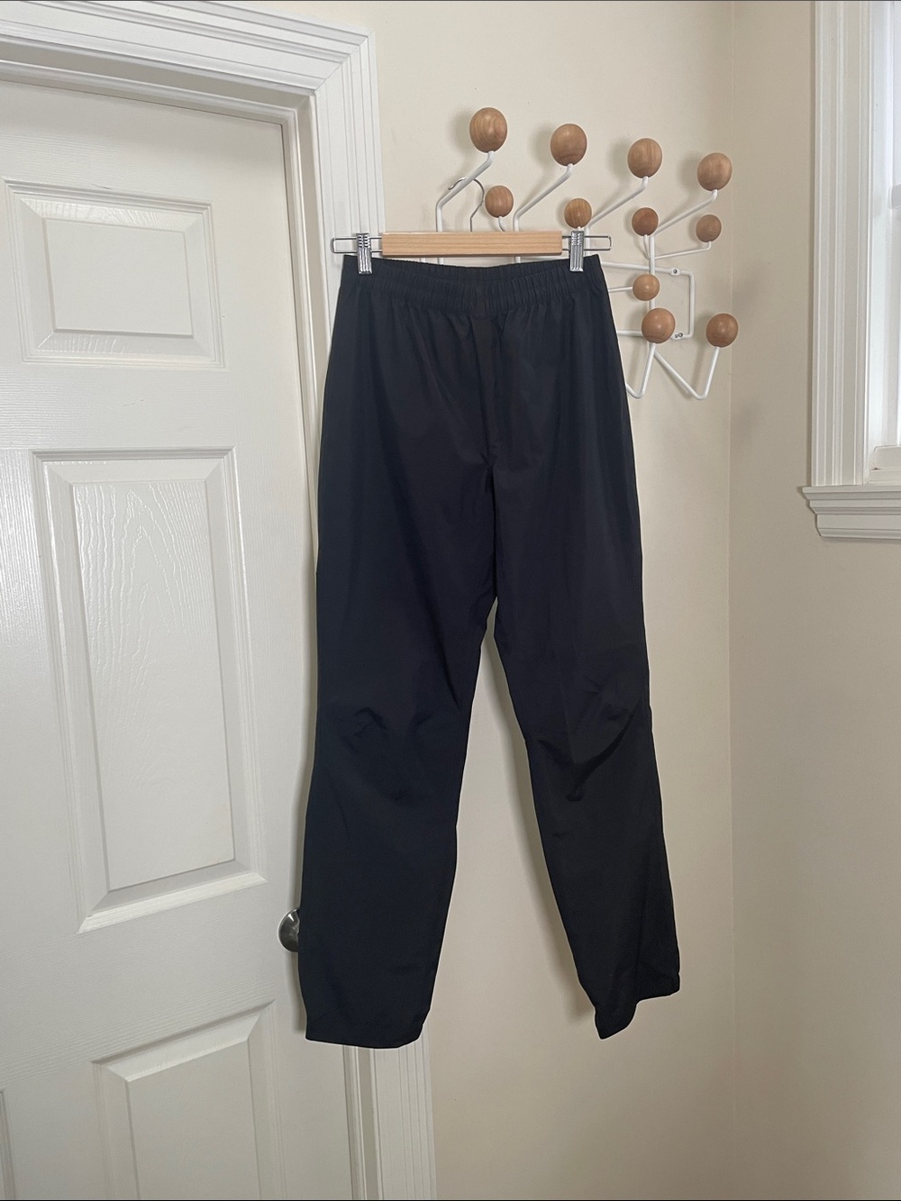 MEC - Outdoor Hiking Varioshell Waterproof Pants - Black - XS